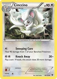 Cinccino (89) - XY - Fates Collide - Pokemon card