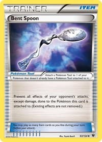Bent Spoon - XY - Fates Collide - Pokemon card