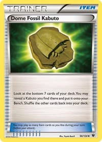 Dome Fossil Kabuto - XY - Fates Collide - Pokemon card