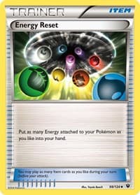 Energy Reset - XY - Fates Collide - Pokemon card