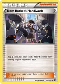 Team Rocket's Handiwork - XY - Fates Collide - Pokemon card