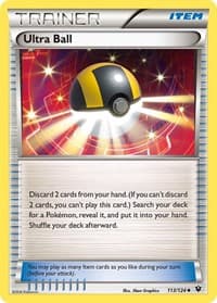 Ultra Ball - XY - Fates Collide - Pokemon card