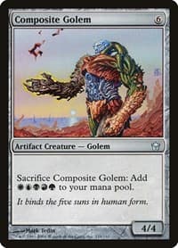 Composite Golem - Fifth Dawn - Magic: The Gathering card