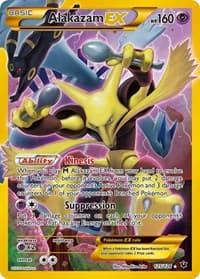 Alakazam EX (Secret) - XY - Fates Collide - Pokemon card