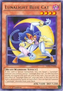 Lunalight Blue Cat - Shining Victories - YuGiOh card