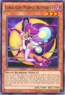 Lunalight Purple Butterfly - Shining Victories - YuGiOh card