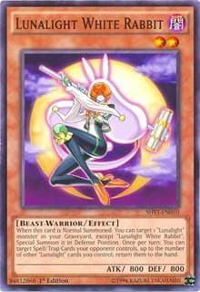 Lunalight White Rabbit - Shining Victories - YuGiOh card