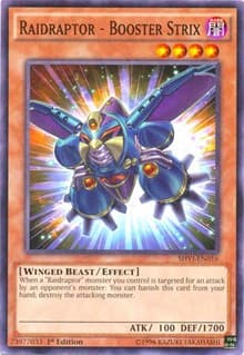Raidraptor - Booster Strix - Shining Victories - YuGiOh card