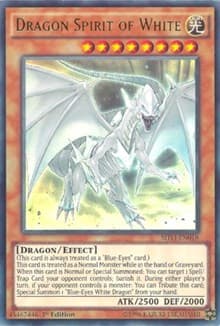 Dragon Spirit of White - Shining Victories - YuGiOh card