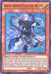 Sage with Eyes of Blue - Shining Victories - YuGiOh card