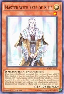 Master with Eyes of Blue - Shining Victories - YuGiOh card