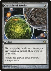 Crucible of Worlds - Fifth Dawn - Magic: The Gathering card
