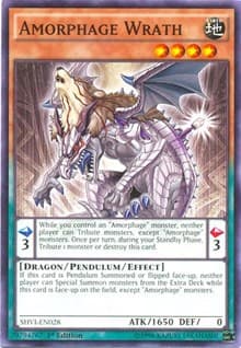 Amorphage Wrath - Shining Victories - YuGiOh card