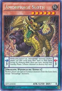Amorphage Sloth - Shining Victories - YuGiOh card