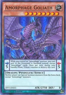 Amorphage Goliath - Shining Victories - YuGiOh card