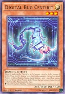 Digital Bug Centibit - Shining Victories - YuGiOh card