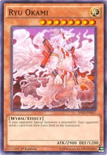 Ryu Okami - Shining Victories - YuGiOh card