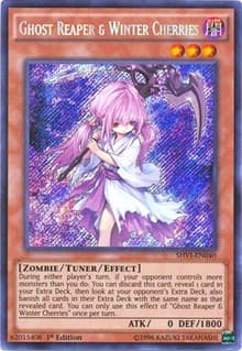 Ghost Reaper & Winter Cherries - Shining Victories - YuGiOh card