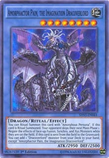 Amorphactor Pain, the Imagination Dracoverlord - Shining Victories - YuGiOh card