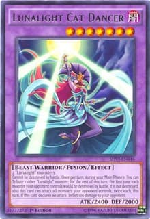 Lunalight Cat Dancer - Shining Victories - YuGiOh card