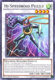 Hi-Speedroid Puzzle - Shining Victories - YuGiOh card
