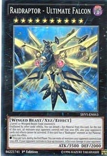 Raidraptor - Ultimate Falcon - Shining Victories - YuGiOh card