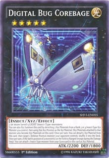 Digital Bug Corebage - Shining Victories - YuGiOh card