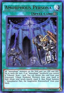 Amorphous Persona - Shining Victories - YuGiOh card