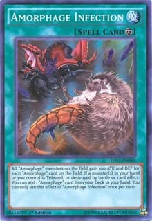 Amorphage Infection - Shining Victories - YuGiOh card