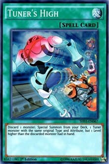 Tuner's High - Shining Victories - YuGiOh card