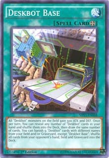 Deskbot Base - Shining Victories - YuGiOh card