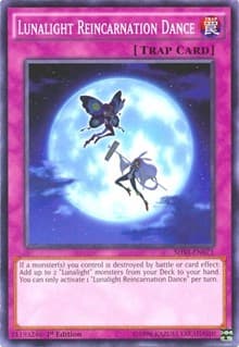 Lunalight Reincarnation Dance - Shining Victories - YuGiOh card