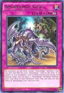 Amorphage Lysis - Shining Victories - YuGiOh card