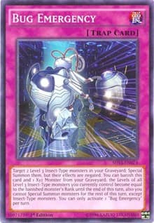 Bug Emergency - Shining Victories - YuGiOh card