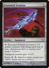 Ensouled Scimitar - Fifth Dawn - Magic: The Gathering card