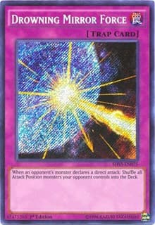 Drowning Mirror Force - Shining Victories - YuGiOh card