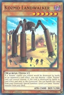 Kozmo Landwalker - Shining Victories - YuGiOh card