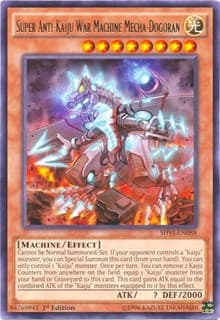 Super Anti-Kaiju War Machine Mecha-Dogoran - Shining Victories - YuGiOh card
