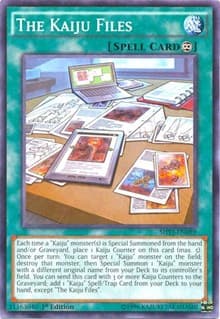 The Kaiju Files - Shining Victories - YuGiOh card
