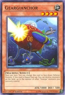 Geargianchor - Shining Victories - YuGiOh card