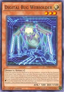 Digital Bug Websolder - Shining Victories - YuGiOh card