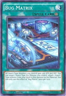Bug Matrix - Shining Victories - YuGiOh card
