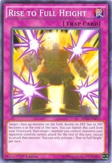 Rise to Full Height - Shining Victories - YuGiOh card