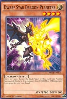 Dwarf Star Dragon Planeter - Shining Victories - YuGiOh card
