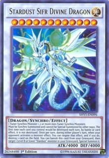 Stardust Sifr Divine Dragon - Shining Victories - YuGiOh card
