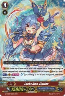 Lucky Rise, Elprina - G-FC03: Fighter's Collection 2016 - Cardfight Vanguard card