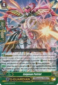 Enigman Patriot - G-FC03: Fighter's Collection 2016 - Cardfight Vanguard card