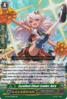 Excellent Cheer Leader, Aery - G-FC03: Fighter's Collection 2016 - Cardfight Vanguard card