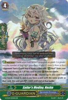 Sailor's Medley, Nasha - G-FC03: Fighter's Collection 2016 - Cardfight Vanguard card
