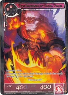 True Successor of Certo, Volga (Full Art) - Battle for Attoractia - Force of Will card
